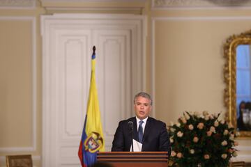 Los dos tenistas colombianos recibieron la Cruz de Boyacá, por parte de el presidente Iván Duque, tras ser campeones de Wimbledon.