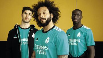 Real Madrid presenta su tercera equipación: de color esmeralda