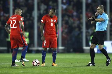 Chile - Paraguay, en imágenes