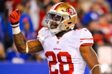 Carlos Hyde, RB de San Francisco 49ers, autentico motor del ataque de 49ers.