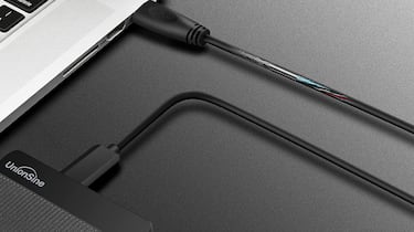 Este disco duro externo USB de 500 GB es compatible con todo