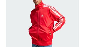 Chaqueta Adidas Firebird Adicolor Classics roja para hombre