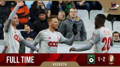 Standard Lieja le ganó al Cercle Brugge, jornada 29, Liga belga