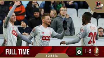 Standard Lieja le ganó al Cercle Brugge, jornada 29, Liga belga