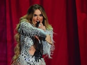 Melody, representing Spain, performs "ESA DIVA", during the Grand Final of the 2025 Eurovision Song Contest in Basel, Switzerland, May 17, 2025. REUTERS/Denis Balibouse
