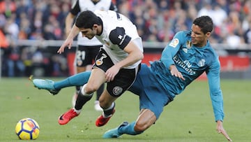 Varane, en Mestalla.