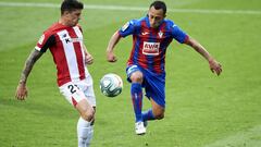 La sentida despedida de Orellana en su último partido con el Eibar