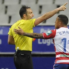 Cuatro partidos a Darwin Machís por su cabezazo ante el Oviedo