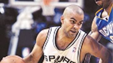 Tony Parker, lider de los Spurs.