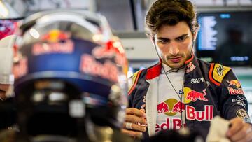 Sainz abandonó por Palmer: “Tiene que ir con cuidado”