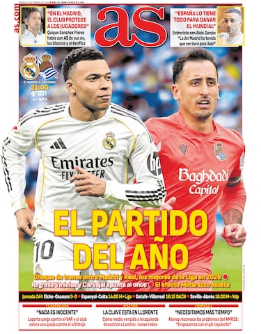 Las portadas de AS de febrero