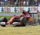 Raikkonen: “No he podido hacer ni una sola vuelta limpia”