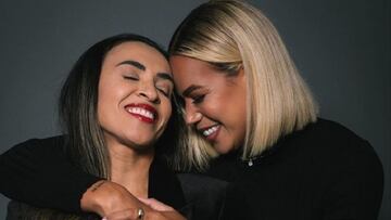 Marta Vieira announces she is to marry club team mate Toni Deion