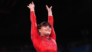 Alexa Moreno durante su prueba en los Juegos Olímpicos de Tokio 2020