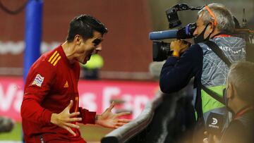 Morata rompió su sequía con La Roja: marcó un año después