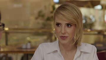 Alejandra Azcárate, presentadora.