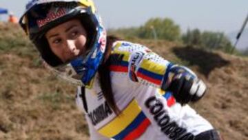 Mariana Pajón, bicicrocista colombiana.