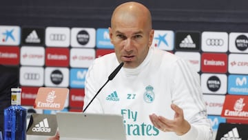 Zidane: "No voy a echar mierda a uno o dos; la culpa es de todos"