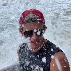 Nico: “El mar está súper agresivo; así surfeamos en el Caribe colombiano”