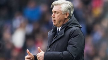 Ancelotti dona 5.000 euros para compensar su peineta