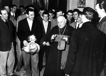 Angelo Giuseppe Roncalli. Convoc車 el Concilio Vaticano II, que moderniz車 la Iglesia.