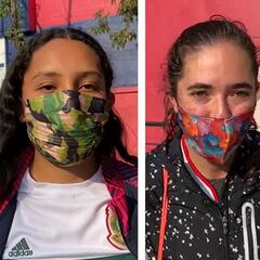 Jugadoras de la Liga MX fueron a apoyar al Tri Femenil en su duelo contra Canadá