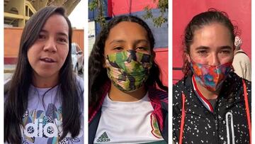 Jugadoras de la Liga MX fueron a apoyar al Tri Femenil en su duelo contra Canadá