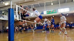 Así entrenan al voleibol en Japón con robots