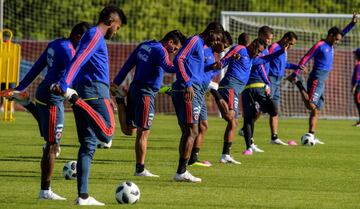 La Selección Colombia sigue en su preparación para el duelo ante Japón. El grupo entrenó completó en su última práctica en Kazán 