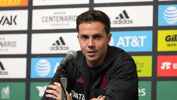 Francisco Sebastian Cordova of Mexico during the game Mexico (Mexican National team Selection) vs Guatemala, Friendly in preparation for the FIFA World Cup Qatar 2022, at Camping World Stadium, on April 27, 2022.

<br><br>

Francisco Sebastian Cordova de Mexico durante el partido Mexico (Seleccion Mexicana) vs Guatemala, Amistoso de preparacion rumbo a la Copa Mundial de la FIFA Catar 2022, en el Camping World Stadium, el 27 de Abril de 2022.