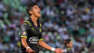 during the game Santos vs Guadalajara, corresponding to fourth round of the Torneo Apertura Grita Mexico A21 of the Liga BBVA MX, at TSM Corona Stadium, on August 15, 2021.
<br><br>
durante el partido Santos vs Guadalajar