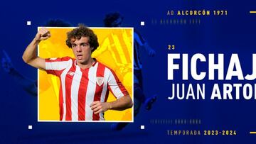 Juan Artola, primer fichaje de la AD Alcorcón