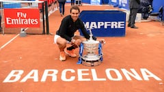 Nadal recibirá una réplica de plata del Godó por sus 10 títulos