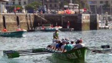 Hondarribia, la mejor trainera del momento