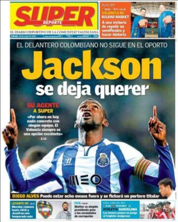 Portadas de la prensa deportiva