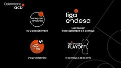 La Liga Endesa comenzar&aacute; el 18 y 19 de septiembre