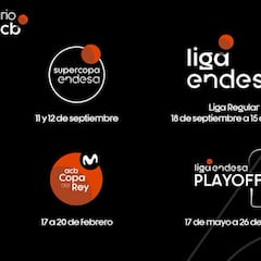 La Liga Endesa arrancará el fin de semana del 18-19 de septiembre