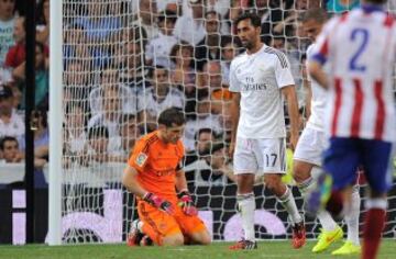 Iker Casillas al final del partido 