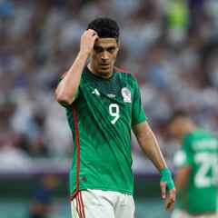 Raúl Jiménez, a un año de su último gol con México