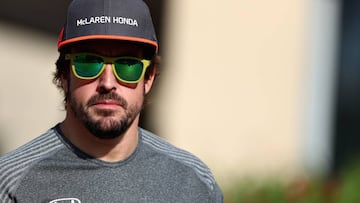 Fernando Alonso en Abu Dhabi.