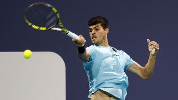 Carlos Alcaraz roza el triunfo en su debut en un Masters 1.000