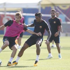 El vestuario bendice a Paulinho, que puede debutar ante el Betis