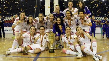 España celebra su triunfo.