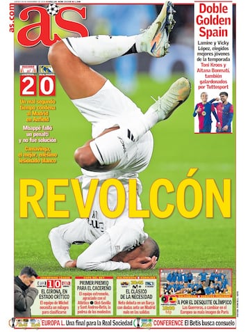 Las portadas de AS de noviembre