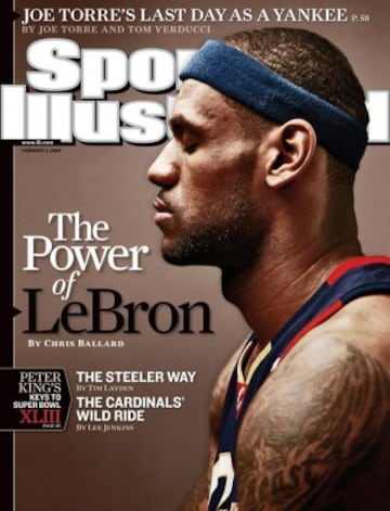 La historia de LeBron James a través de 26 portadas de Sports Illustrated