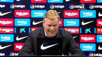 Koeman: "He visto al equipo con muchas dudas"