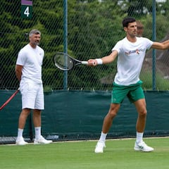 Djokovic, ante la ocasión de emptar con Nadal y Federer
