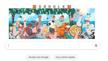 Google Doodles: Women's World Cup show USA-Spain contrast