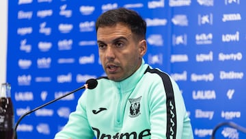 BORJA JIMENEZ ENTRENADOR LEGANES RUEDA DE PRENSA PREVIA FC BARCELONA
11.04.25