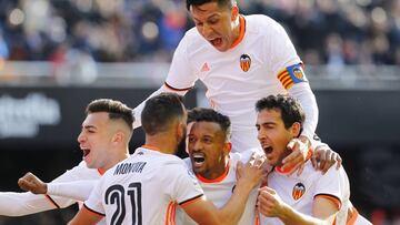 El Valencia gana en Liga por primera vez desde octubre